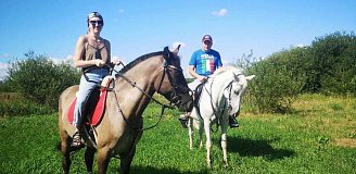 Конная прогулка в группе