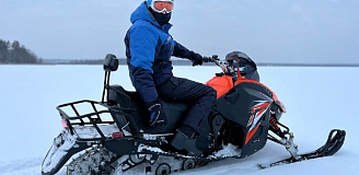 Катание на снегоходах в Ижевске