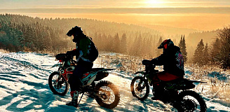 Катание на мотоциклах