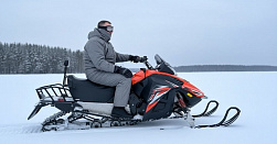 Катание на снегоходах в Ижевске